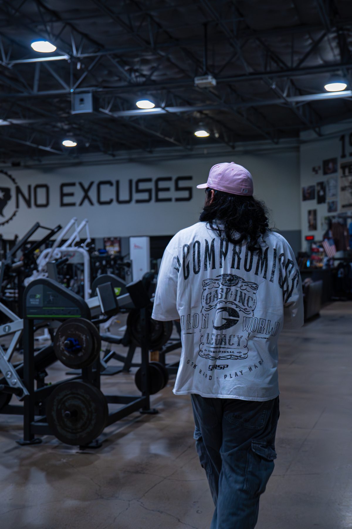 German De La Cruz at the gym